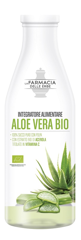 FARMACIA DELLE ERBE ALOE VERA SUCCO PURO BIO 1000 ML - Fontenova srl