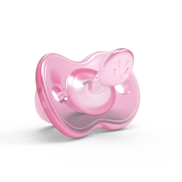 NUVITA ORTOHOSOFT SUCCHIETTO CON TETTARELLA ORTODONTICA ROSA - Fontenova srl