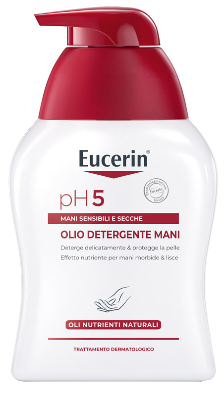 EUCERIN PH5 OLIO DETERGENTE MANI SECCHE E SCREPOLATE 250 ML - Fontenova srl