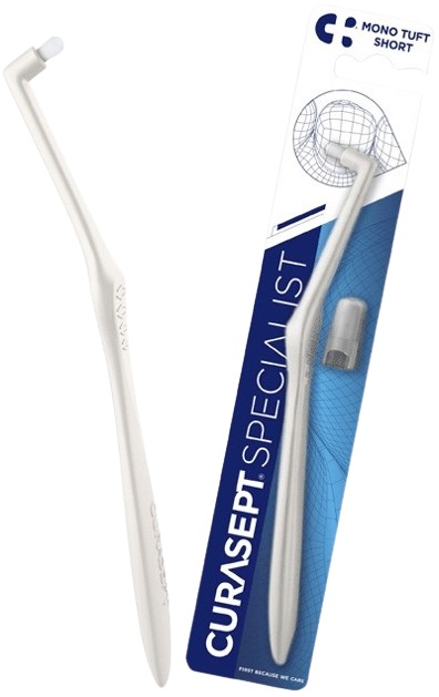 CURASEPT SPAZZOLINO SPECIALIST MONO TUFT SHORT - Fontenova srl