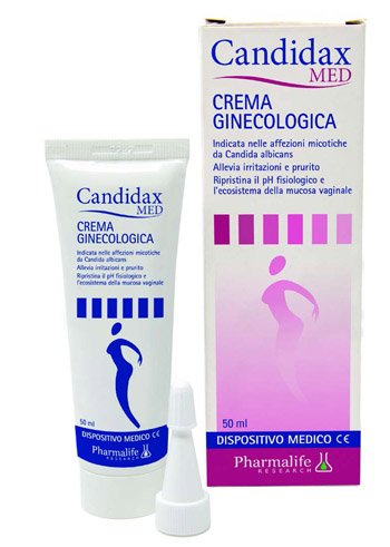 CANDIDAX MED CREMA GINECOLOGICA 50 ML - Fontenova srl