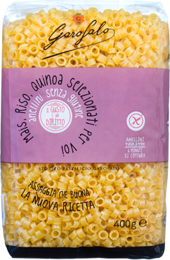 GAROFALO ANELLINI SENZA GLUTINE 400 G - Fontenova srl