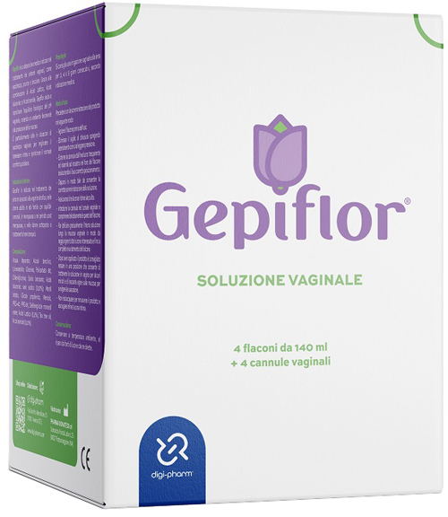 SOLUZIONE VAGINALE GEPIFLOR 4 FLACONI DA 140 ML - Fontenova srl