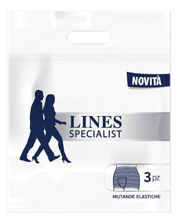 LINES SPECIALIST MUTANDA ELASTICA XXL 3 PEZZI - Fontenova srl