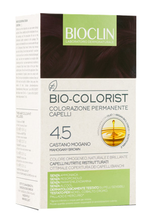 BIOCLIN BIO COLORIST 4,5 CASTANO MOGANO - Fontenova srl