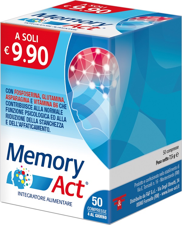 MEMORY ACT 50 COMPRESSE - Fontenova srl
