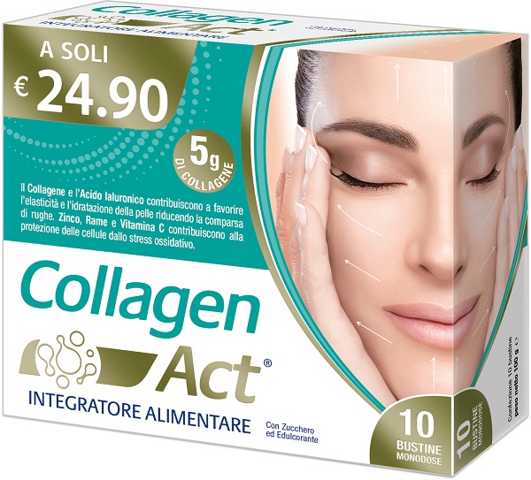 COLLAGEN ACT 10 BUSTINE MONODOSE - Fontenova srl