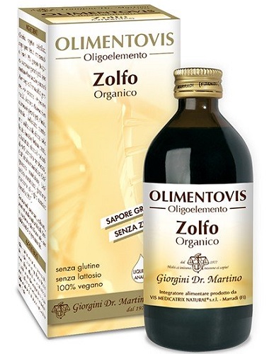 ZOLFO ORGANICO OLIMENTOVIS 200 ML - Fontenova srl
