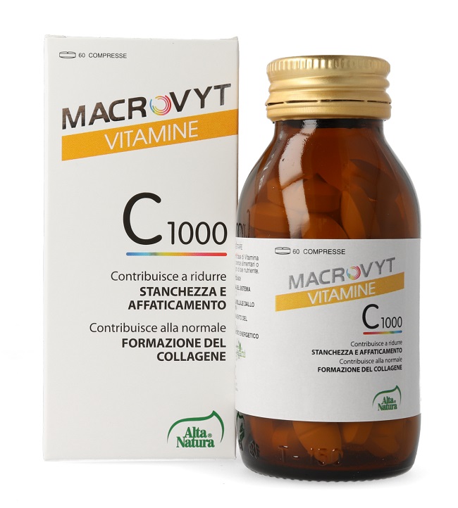 MACROVYT VITAMINA C 1000 FAST & SLOW 30 COMPRESSE - Fontenova srl