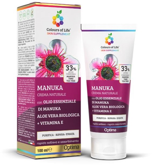 COLOURS OF LIFE SKIN SUPPLEMENT MANUKA CREMA 100 ML - Fontenova srl