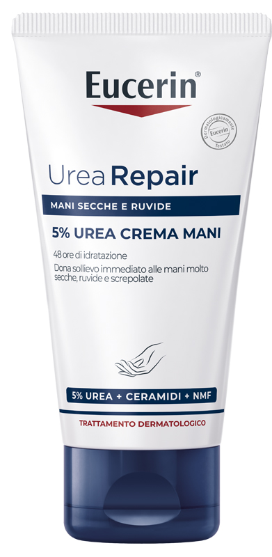 EUCERIN UREAREPAIR CREMA MANI 5% 75 ML - Fontenova srl