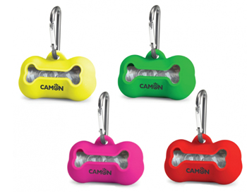 DISPENSER SILICONE C/1X20 SACCHETTI ROSSO - Fontenova srl