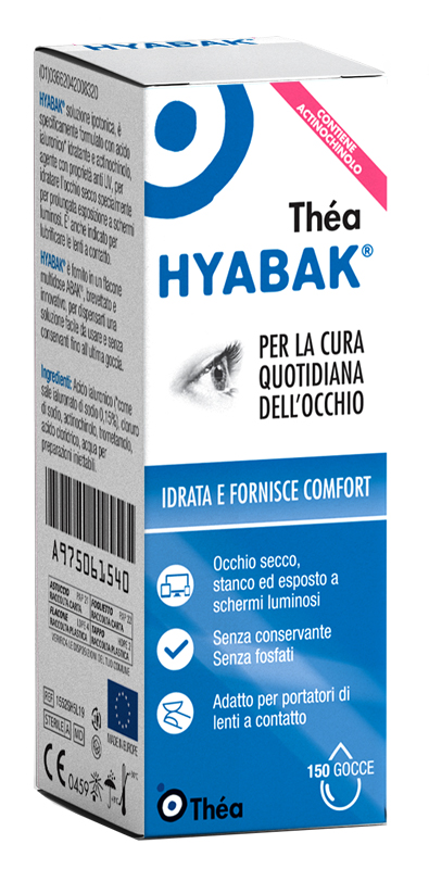 HYABAK SOLUZIONE OFTALMICA 5 ML - Fontenova srl