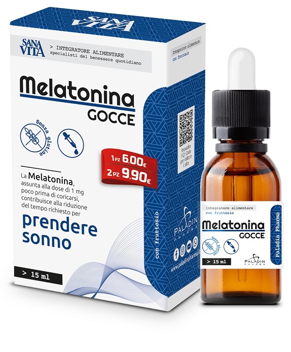 SANAVITA MELATONINA GOCCE 15 ML - Fontenova srl