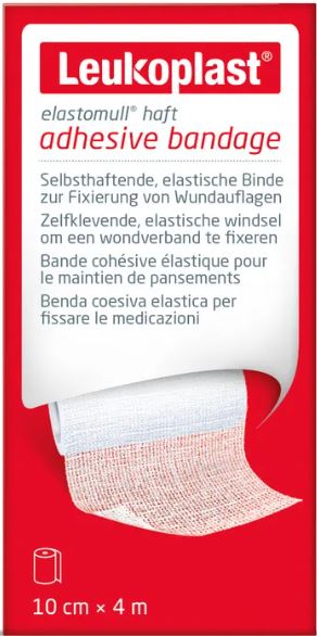 BENDA LEUKOPLAST ELASTOMULL HAFT 10 CM X 4 M - Fontenova srl