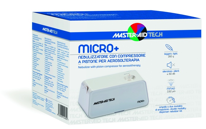NEBULIZZATORE PISTONE MASTER-AID TECH MICRO+ - Fontenova srl
