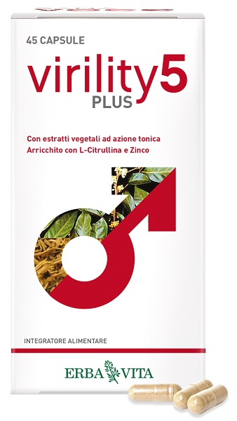VIRILITY 5 PLUS 45 CAPSULE - Fontenova srl