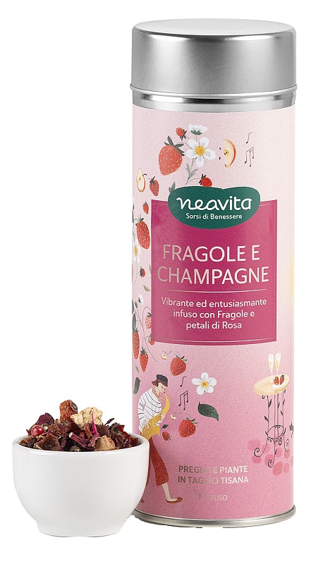 NEAVITA INFUSO FRAGOLE CHAMPAGNE 100 G - Fontenova srl
