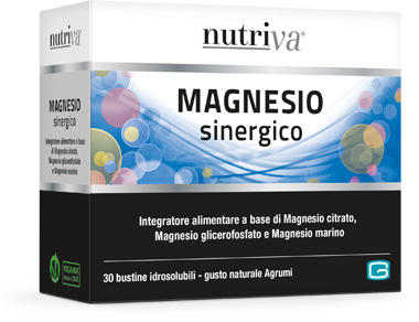 NUTRIVA MAGNESIO SINERGICO 30 BUSTINE - Fontenova srl