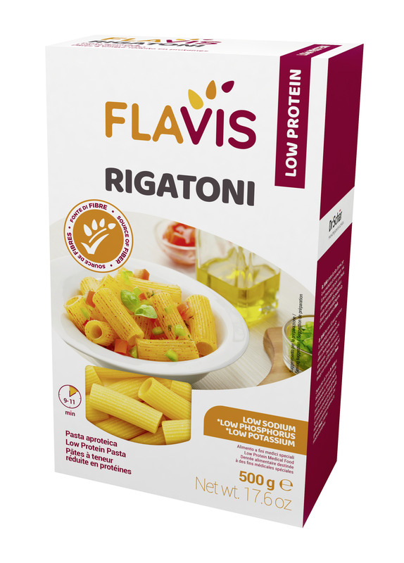 FLAVIS RIGATONI APROTEICI 500 G - Fontenova srl