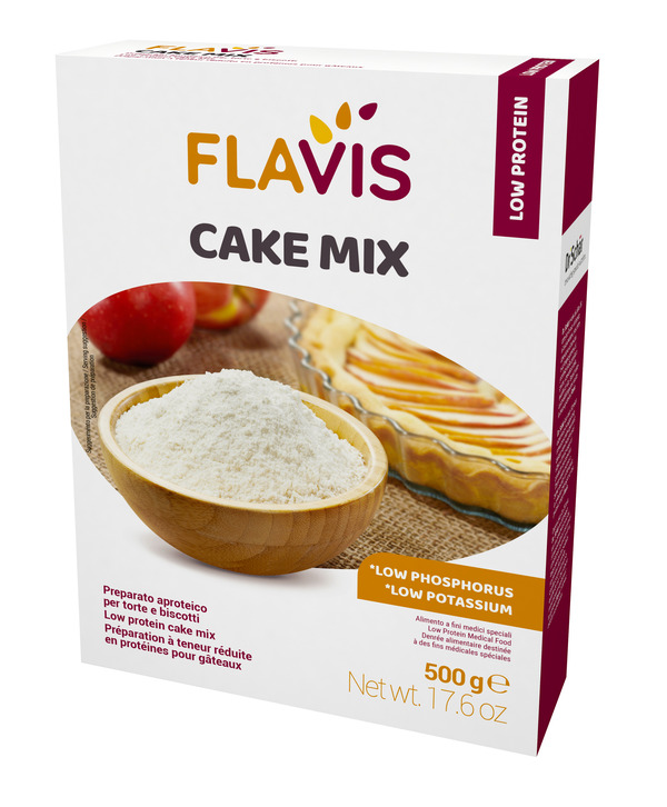 FLAVIS CAKE MIX PREPARATO PER TORTE E BISCOTTI APROTEICI 500 G - Fontenova srl