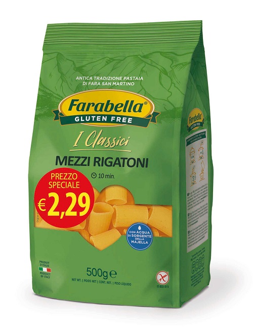 FARABELLA MEZZI RIGATONI 500 G PROMO - Fontenova srl