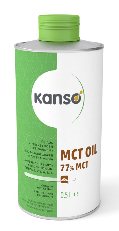 KANSO MCT OIL 77% OLIO DI ACIDI GRASSI 500 ML - Fontenova srl