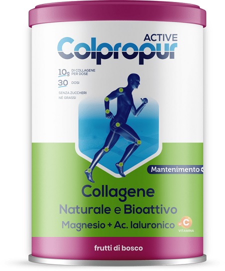 COLPROPUR COLLAGENE ACTIVE FRUTTI DI BOSCO COLPROPUR 345 G - Fontenova srl