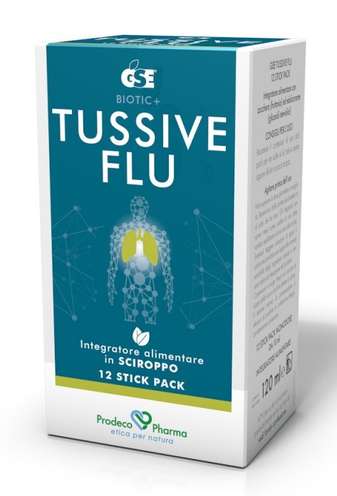 GSE TUSSIVE FLU 12 STICKPACK - Fontenova srl