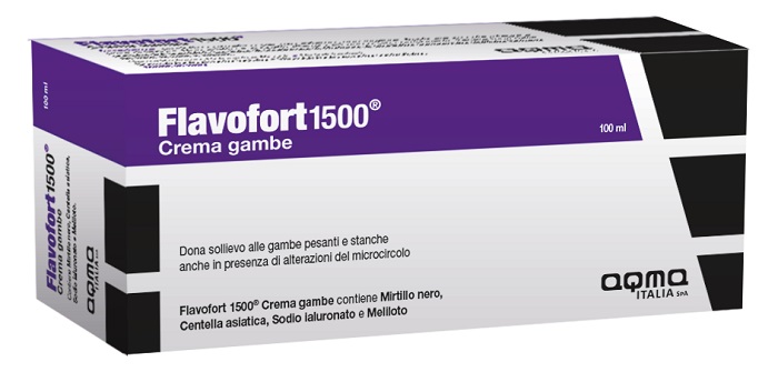 FLAVOFORT 1500 CREMA GAMBE 100 ML - Fontenova srl