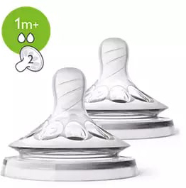 AVENT 2 TETTARELLE NATURAL FLUSSO LENTO 2 FORI - Fontenova srl