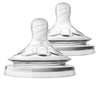 AVENT 2 TETTARELLE NATURAL FLUSSO MEDIO 3 FORI - Fontenova srl