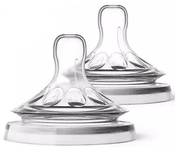 AVENT 2 TETTARELLE NATURAL FLUSSO ABBONDANTE 4 FORI - Fontenova srl