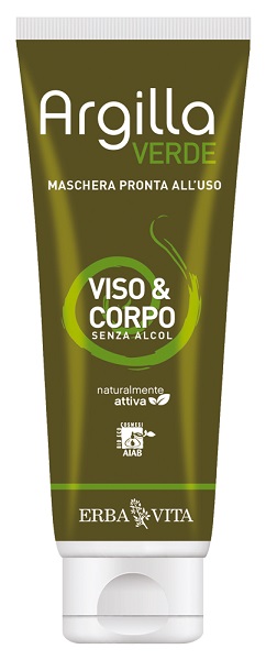 ARGILLA VERDE MASCHERA PRONTA 250 ML - Fontenova srl