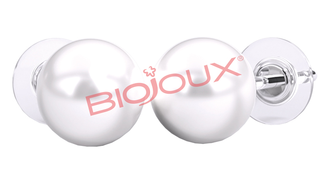 ORECCHINO POST-FORATURA SWAROVSKI WHITE PEARL BJT972 - Fontenova srl