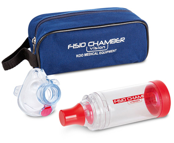 FISIOCHAMBER VISION PLUS CAMERA DI INALAZIONE CON BOCCAGLIO E MASCHERA PERIATRICA - Fontenova srl