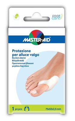 PROTEZIONE IN GEL MASTER-AID FOOTCARE PER ALLUCE VALGO 1 PEZZO D6 - Fontenova srl