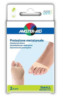 PROTEZIONE IN GEL E TESSUTO  MASTER-AID FOOTCARE PER METATARSO SMALL 2 PEZZI G2 - Fontenova srl