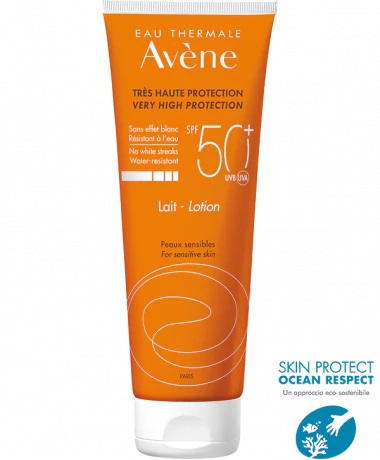 EAU THERMALE AVENE SOLARE LATTE SPF50+ 250 ML NUOVA FORMULA - Fontenova srl