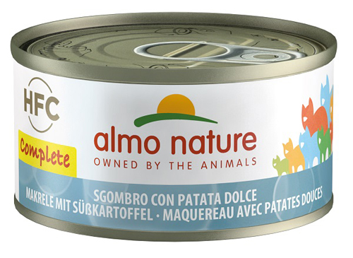HFC CAT COMPLETE SGOMBRO/PATATA DOLCE 70 G - Fontenova srl