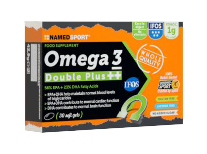 OMEGA 3 DOUBLE PLUS++ 30 SOFT GEL - Fontenova srl