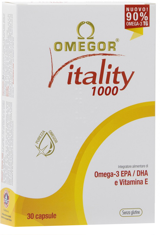 OMEGOR VITALITY 1000 30 CAPSULE MOLLI - Fontenova srl