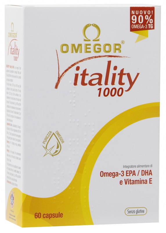 OMEGOR VITALITY 1000 60 CAPSULE MOLLI - Fontenova srl