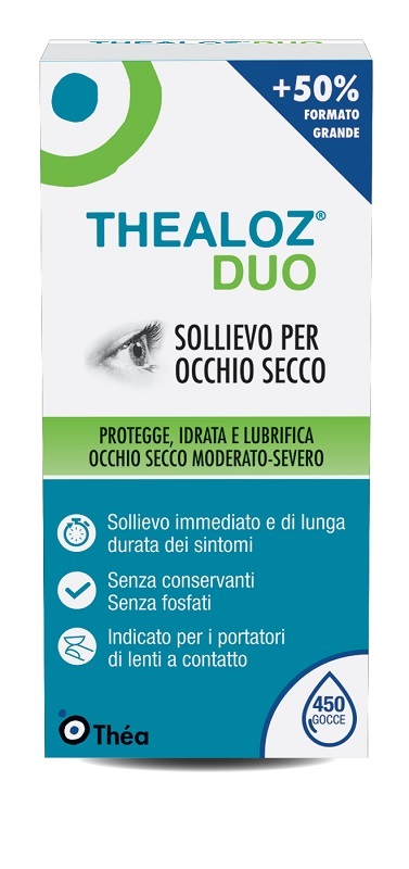 THEALOZ DUO SOLUZIONE OFTALMICA FLACONE 15 ML - Fontenova srl