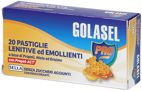 GOLASEL PRO 20 PASTIGLIE MIELE - Fontenova srl