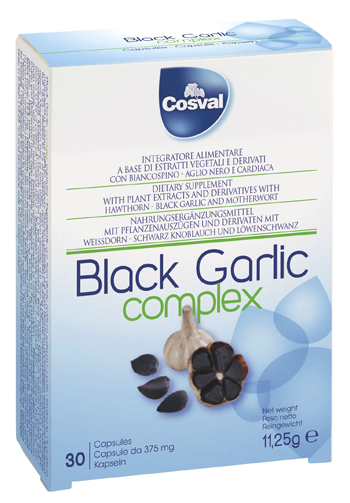 BLACK GARLIC COMPLEX 30 CAPSULE - Fontenova srl