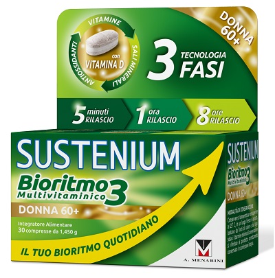 SUSTENIUM BIORITMO3 DONNA 60+ 30 COMPRESSE - Fontenova srl