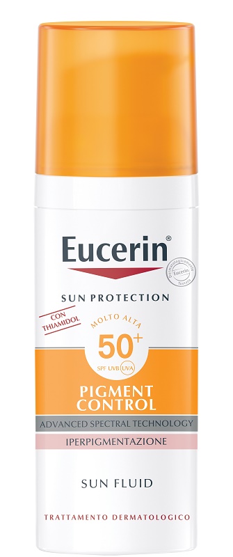 EUCERIN SUN PROTECTION SPF 50+ PIGMENT CONTROL SUN FLUID 50 ML - Fontenova srl