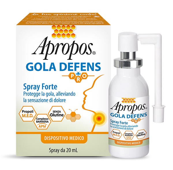 APROPOS GOLA DEFENS PRO SPRAY FORTE 20 ML - Fontenova srl