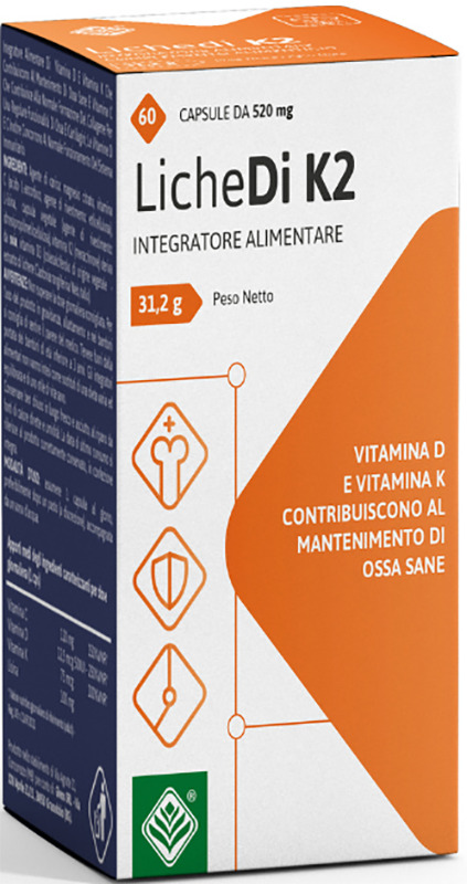 LICHEDI K2 60 CAPSULE - Fontenova srl